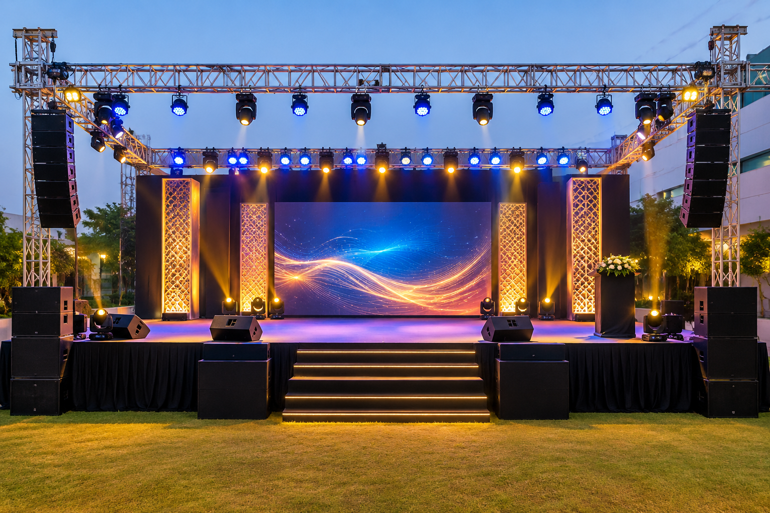 LED Wall for rent in  Peeragarhi